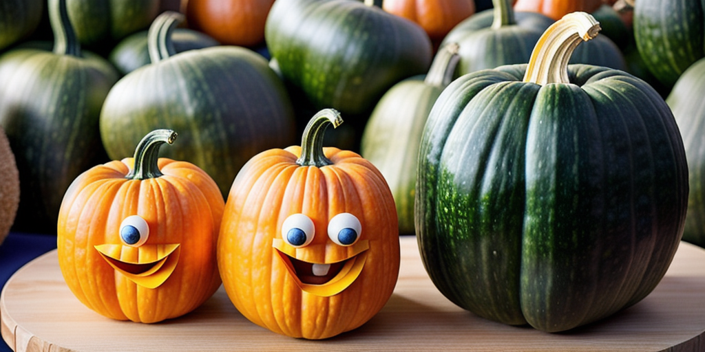 A quirky vegetable sculpture contest features a squash Donald Trump and a papal 'Cornclave'