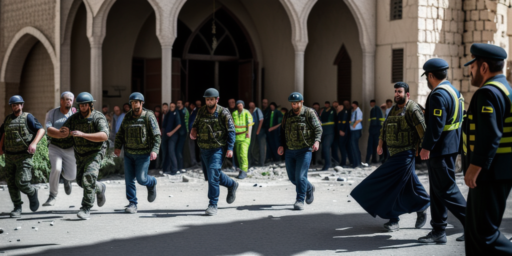 Twenty killed in suicide bombing at Damascus church