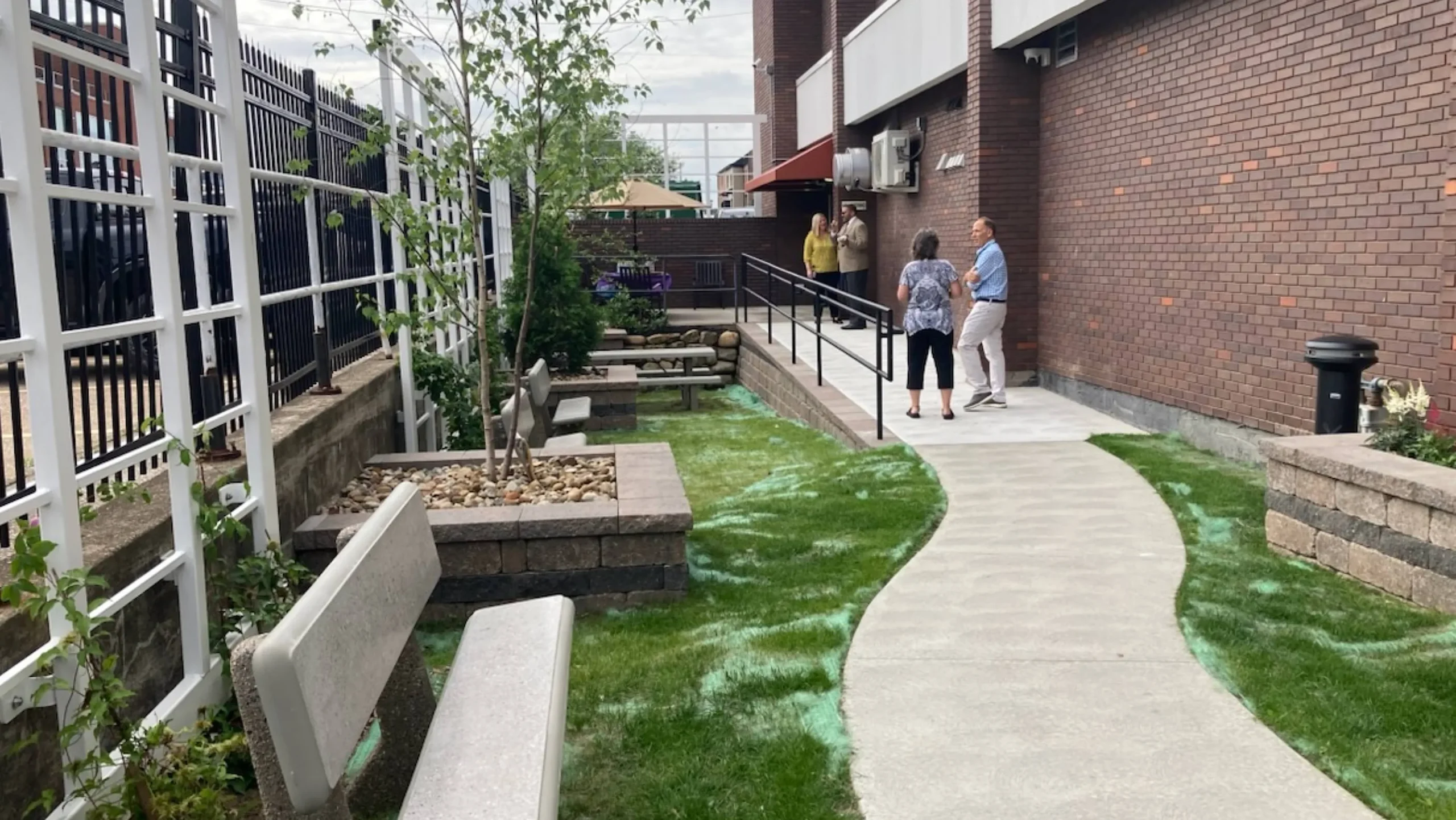 Why new Erie County green space, entrance matters at Mental Health Association