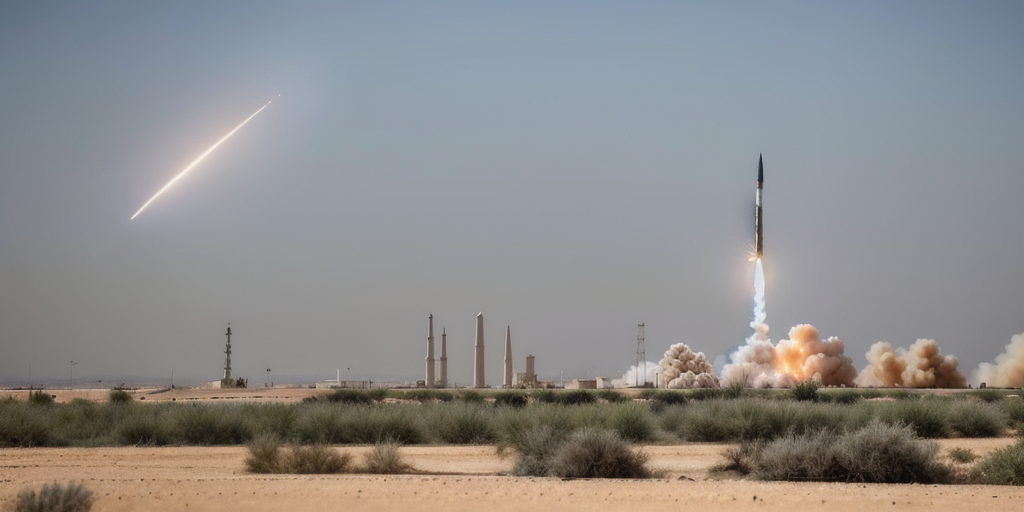 Photos of a tense week as Iranian missiles bypass air defenses in retaliatory strikes on Israel