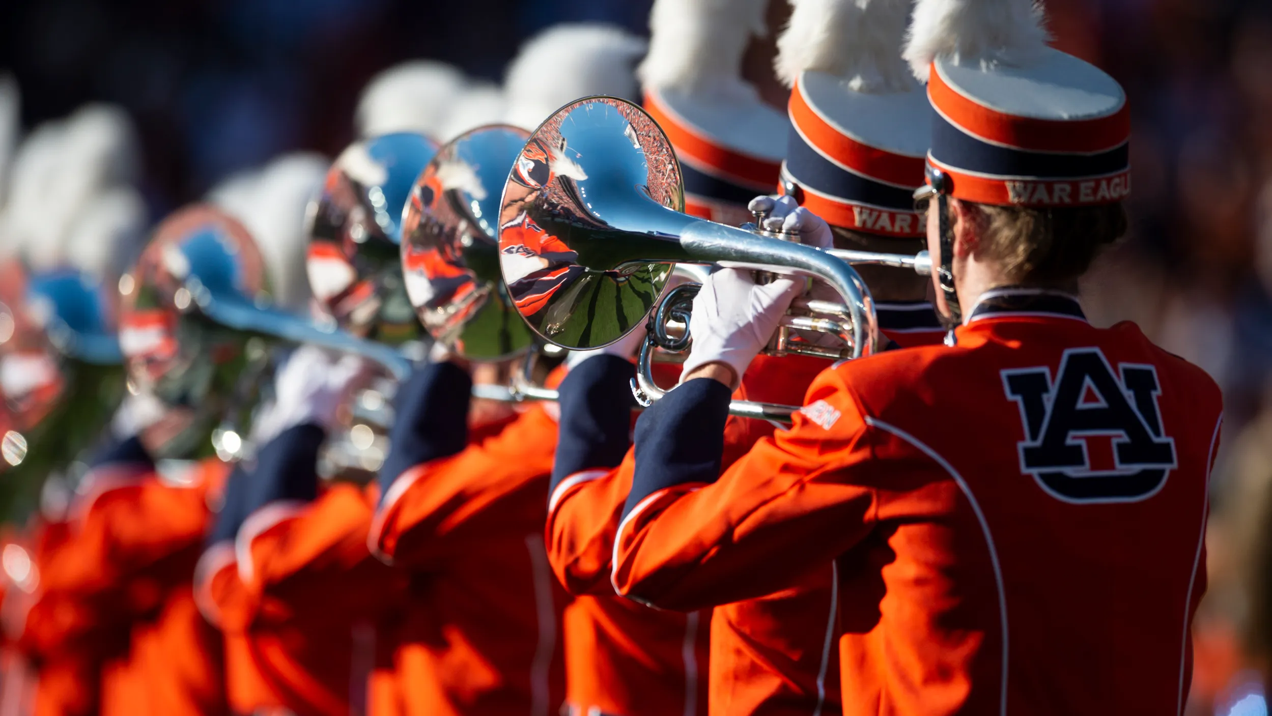 How Auburn University's marching band recorded EA Sports College Football 26's main theme