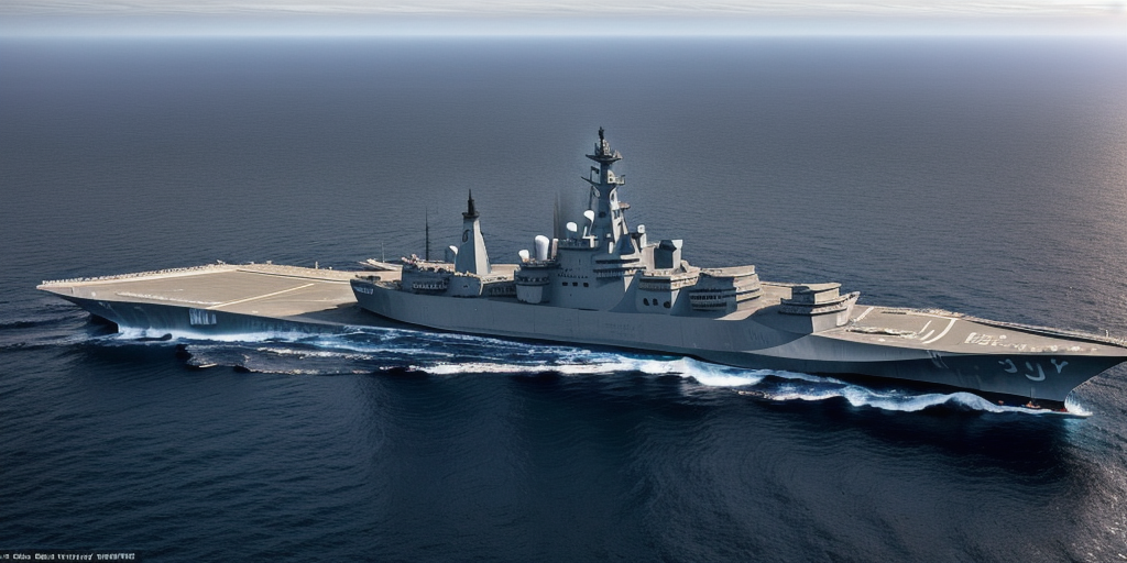 Satellite images reveal North Korea is constructing the largest and most advanced warship ever.