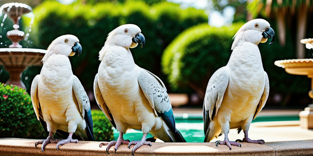 ‘Opportunistic’ cockatoos wait in line, drink from fountains, study finds