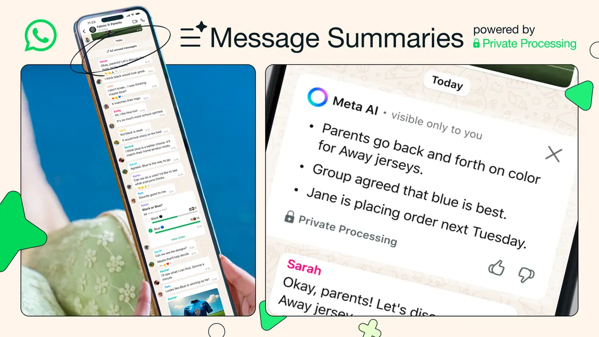 WhatsApp Brings Meta AI-Powered Summaries to Your Texts