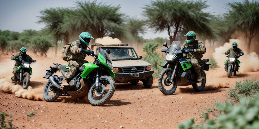 Niger attack: More than 200 gunmen on motorbikes storm army base in Banibangou