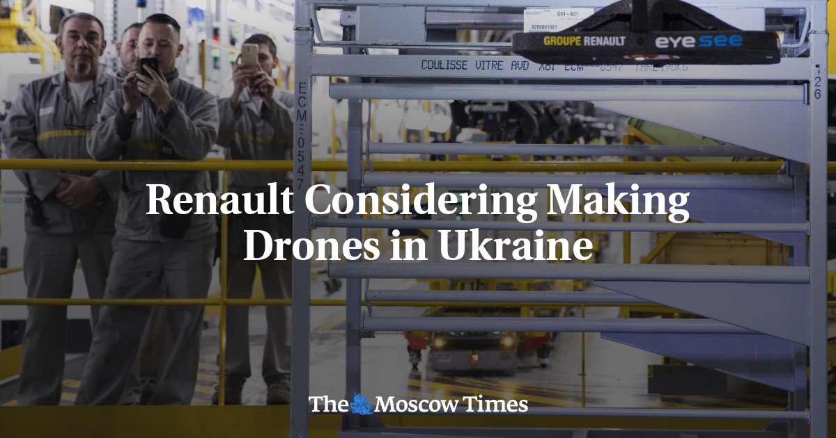 Renault Considering Making Drones in Ukraine