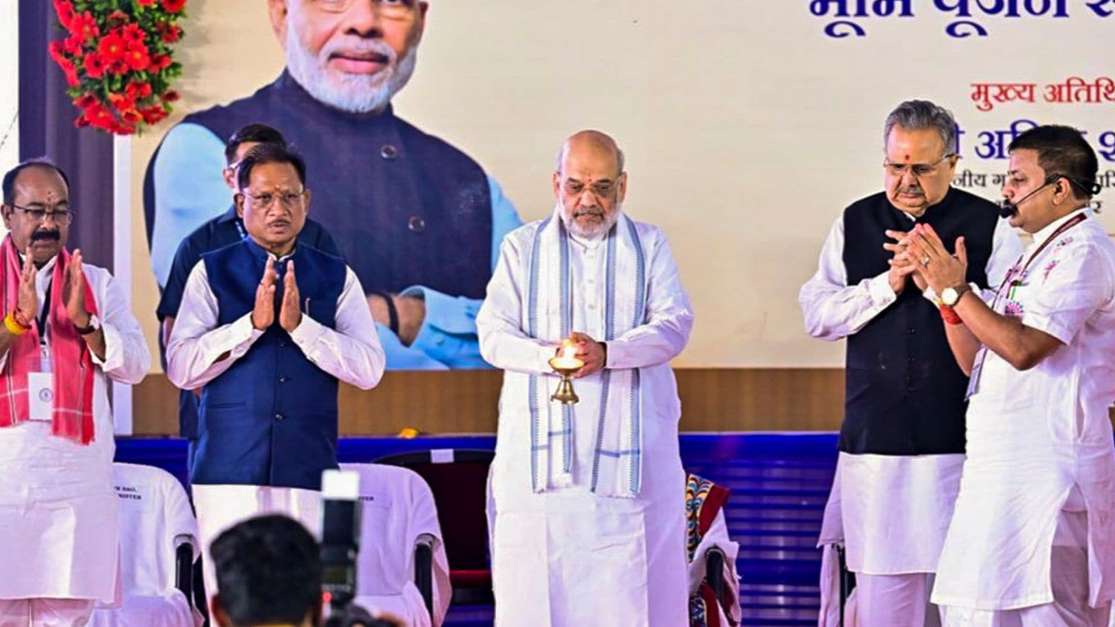 Maoists won’t sleep peacefully this monsoon, says Amit Shah in Chhattisgarh