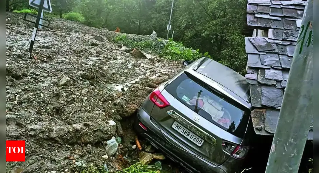 Cloudbursts in Himachal Pradesh leave 2 dead, up to 20 missing | India News