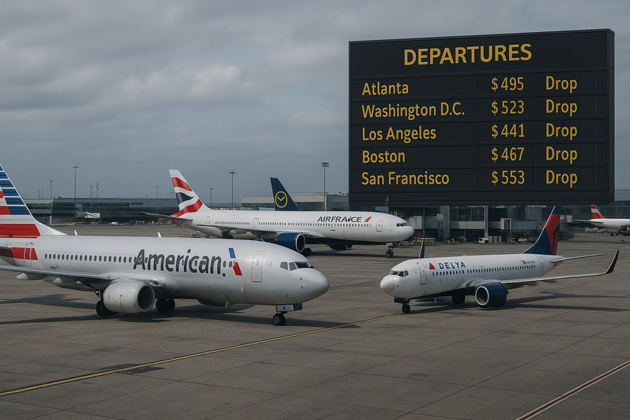 Europe Freezes US Travel as American, Air France, Delta Are Forced to Slash Fares to Atlanta, Washington, and Boston Amid Soaring Dollar, and Surging Demand from Mexico, Canada and Caribbean - Travel And Tour World
