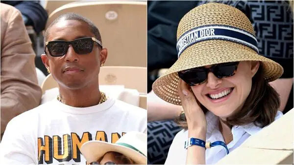 Roland Garros 2025: From Pharrell Williams to Natalie Portman, stars step out at French Open Men’s Final