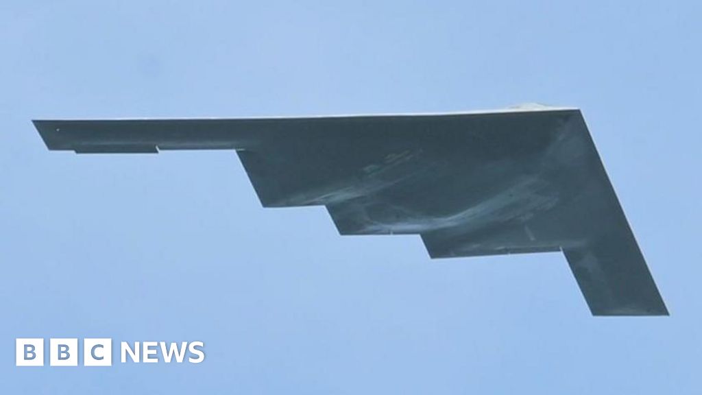 US moves stealth bombers as Trump considers strikes against Iran