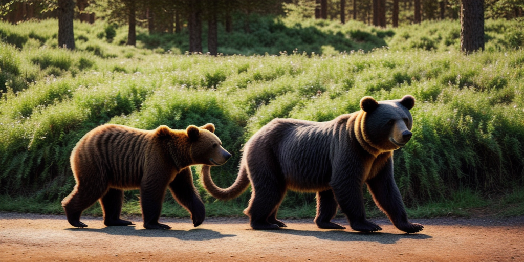 Mish and Lucy the bears eat 'a week's worth' of honey after escaping from their enclosure