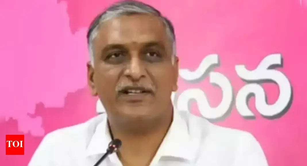 T Harish slams Telangana CM A Revanth Reddy for targeting KCR; calls remarks politically immature, vindictive | Hyderabad News