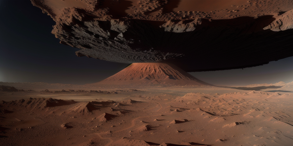 NASA Captures Mars Volcano Twice The Height Of Earth's Tallest Peaks