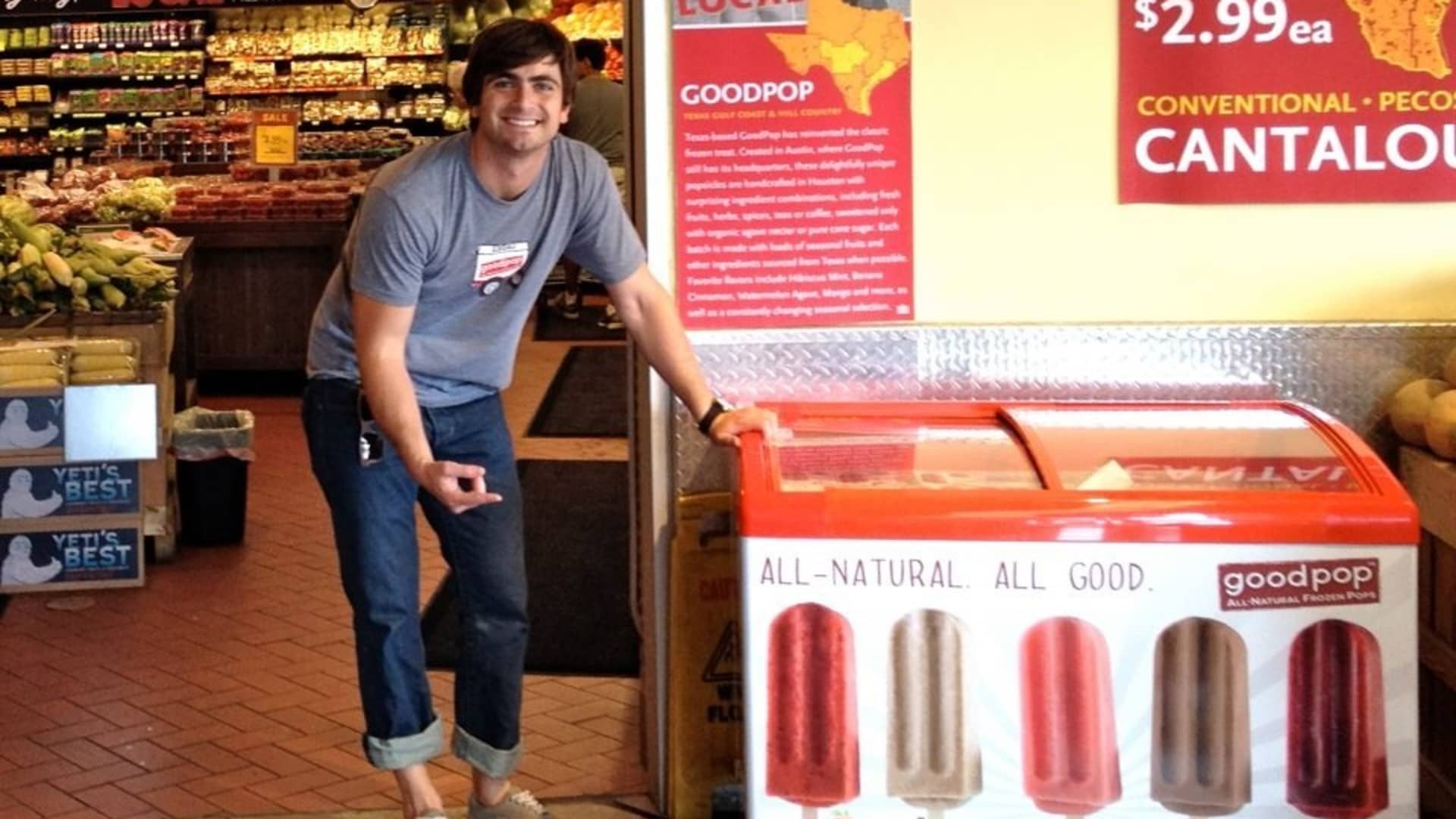 In college, he spent $3,500 to launch a popsicle business—now it brings in $63 million a year