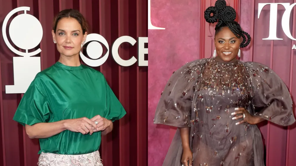 Katie Holmes Goes for Color Contrast in Prada, Danielle Brooks Shines in Stephane Rolland and More Looks From the 2025 Tony Awards