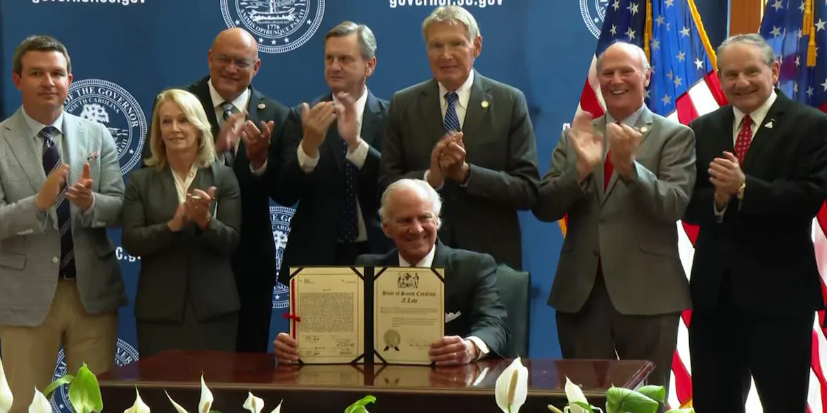 McMaster holds signing for law to combine three SC health agencies into one
