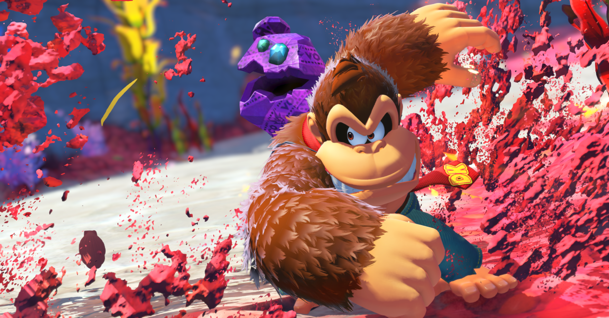 Nintendo shows off Donkey Kong Bananza’s destructive gameplay