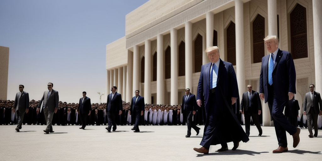 Trump floats regime change in Iran