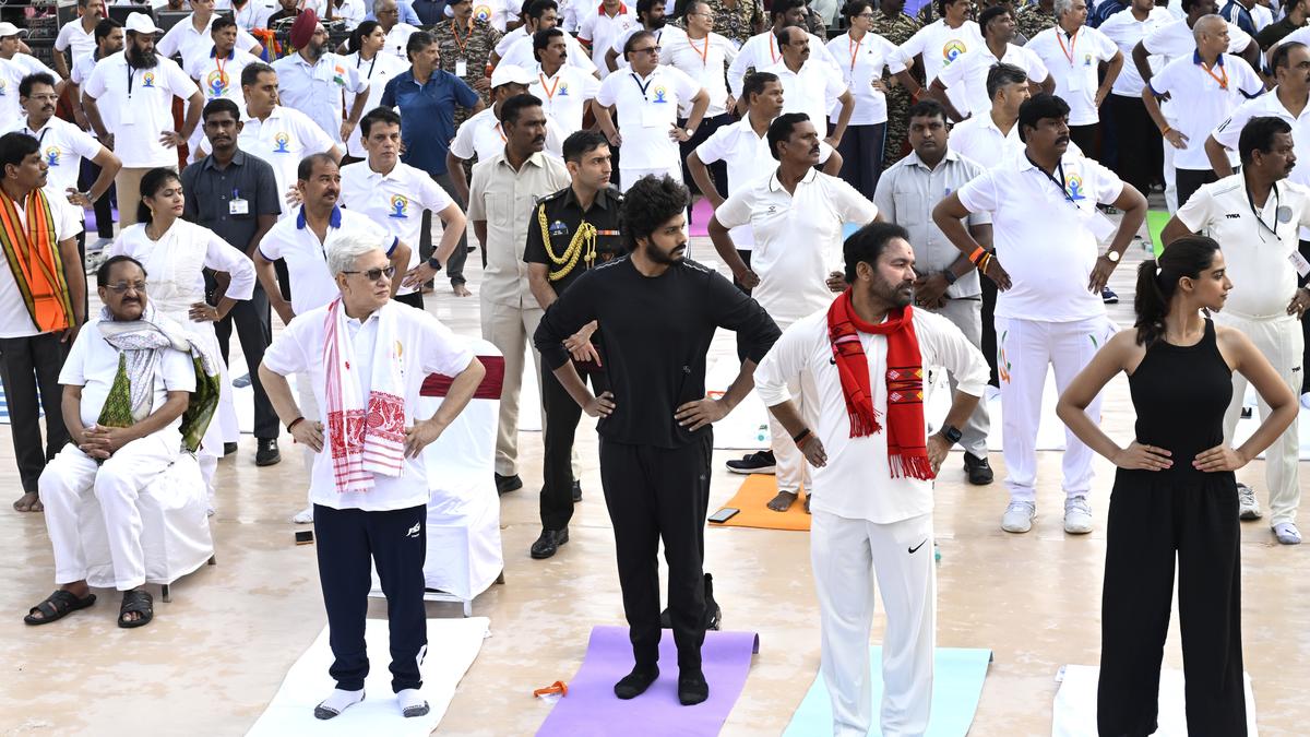Hyderabad all set to stretch on International Yoga Day
