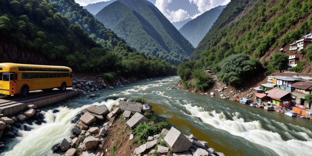 11 Missing After Bus Falls Into Alakananda River In Uttarakhand's Rudraprayag