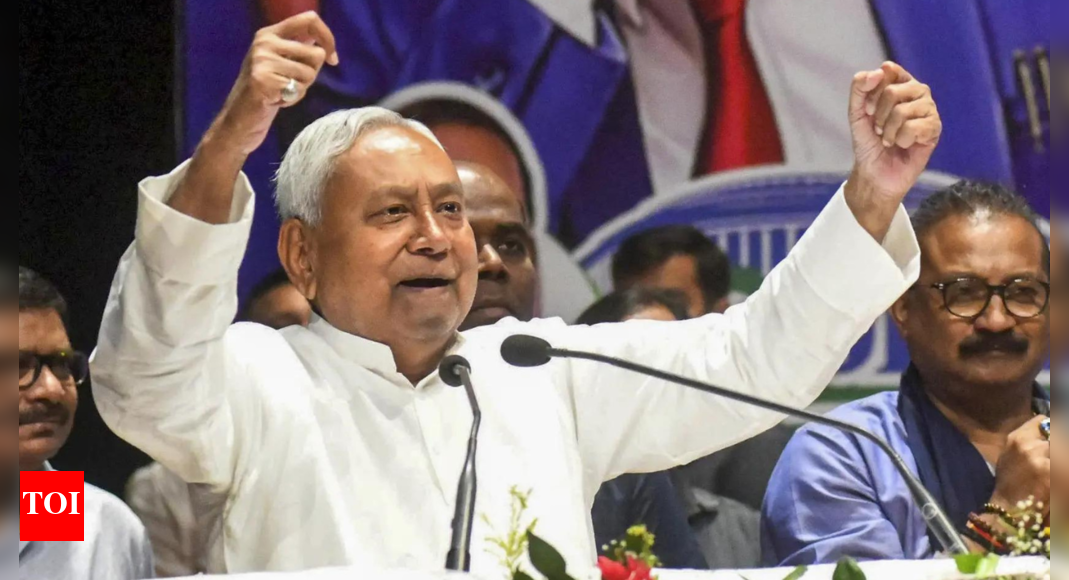 Bihar elections: CM Nitish Kumar hikes pension scheme to Rs 1100; move to benefit over 1 crore in state | India News