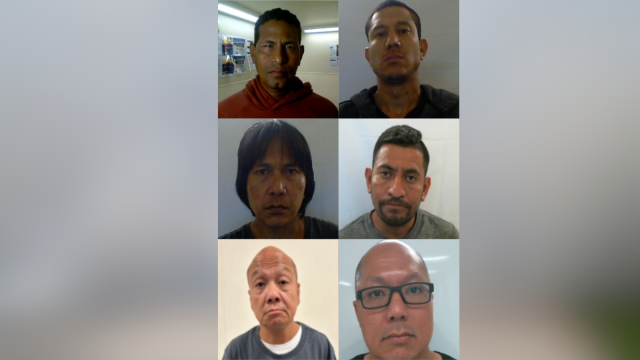 Federal officials release names, photos of 6 immigrants detained by ICE in Los Angeles