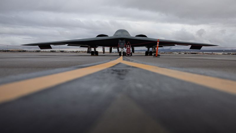 US sends B-2 bombers over the Pacific as Trump weighs Iran options