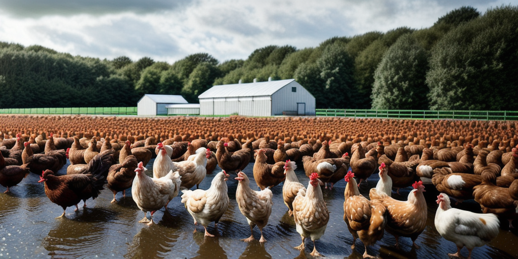 Poultry megafarm in Shropshire halted over river pollution concerns