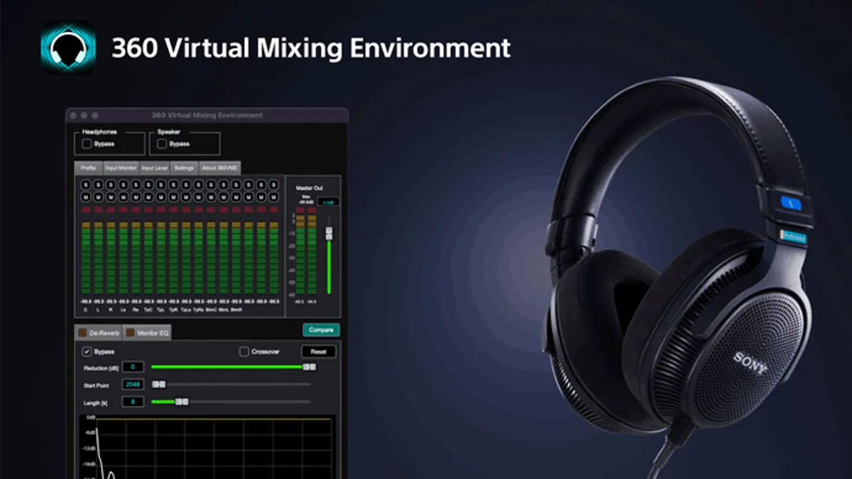 Sony Expands Access to 360 Virtual Mixing Environment