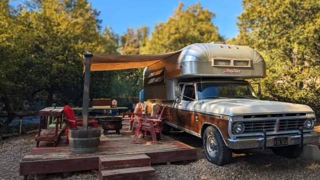 Pinecrest Retreat’s vintage travel trailer community is a throwback to simpler times