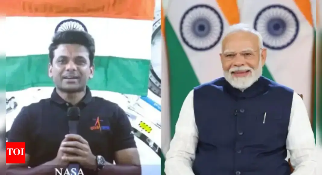 'India Appears Truly Grand From Space': Shubhanshu Shukla Tells PM Modi | India News