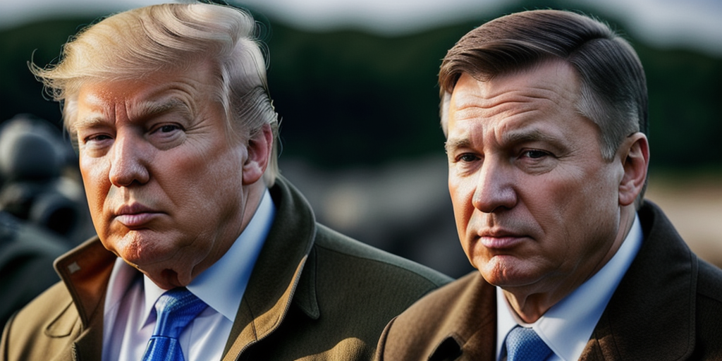 Trump says he might let Russia and Ukraine fight it out a while longer