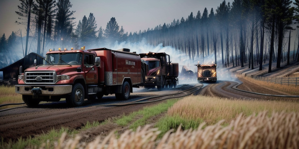 Inside the Race to Save a Family Farm From Canada’s Wildfires - The New York Times