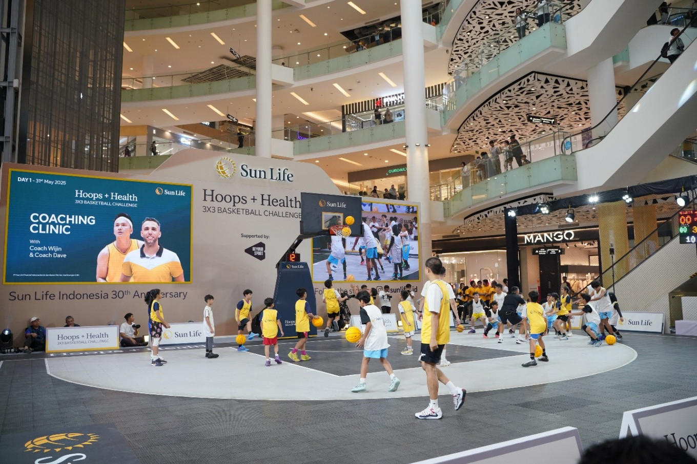 Sun Life Hoops+Health 3X3 Basketball Challenge champions active lifestyle through sport - Lifestyle
