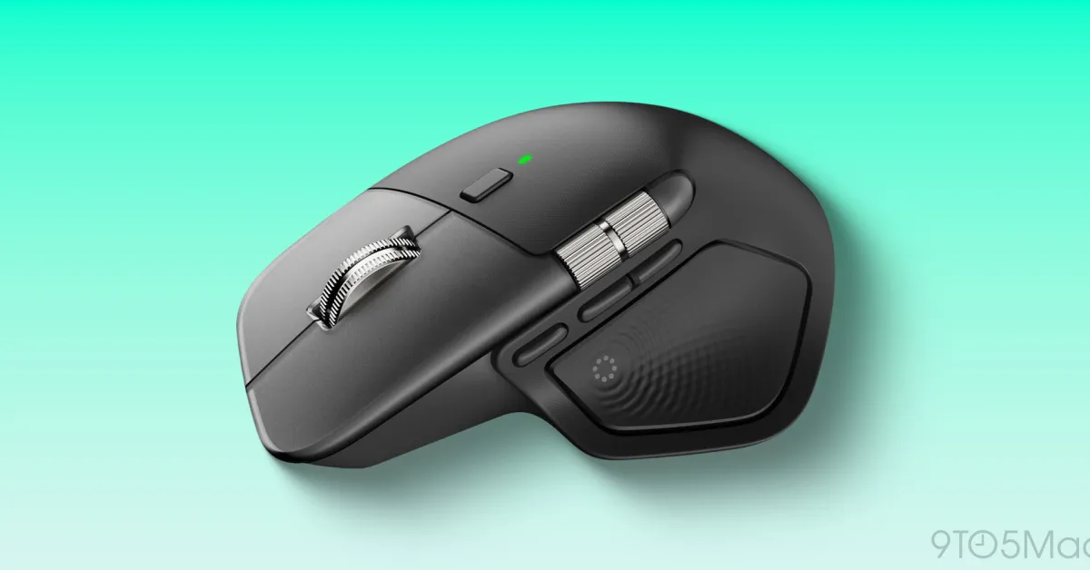 This is the Logitech MX Master 4, and it has a new button