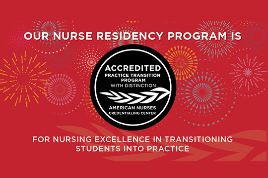 RWJBarnabas Health Graduate RN Residency Program Awarded Accreditation with Distinction from Americ