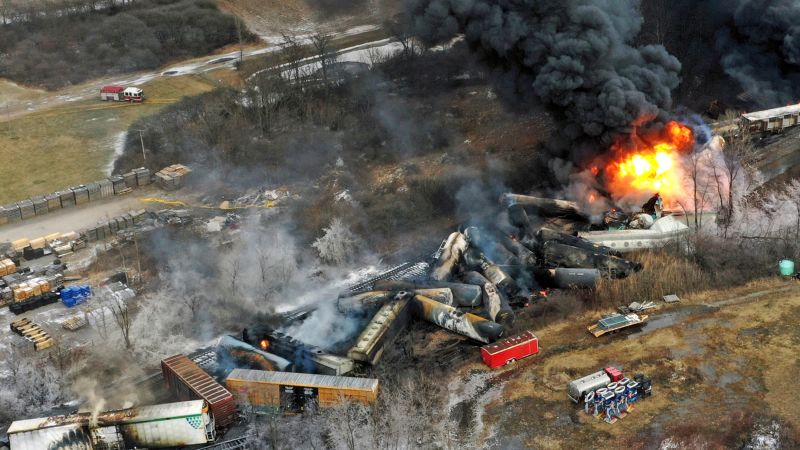 Two years after train derailment, NIH to commission longer-term health studies of East Palestine residents