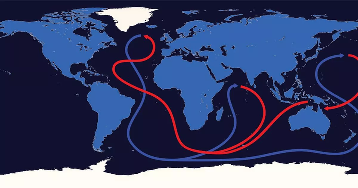 Gulf Stream 'on verge of collapsing' and could send UK temperatures to -30C