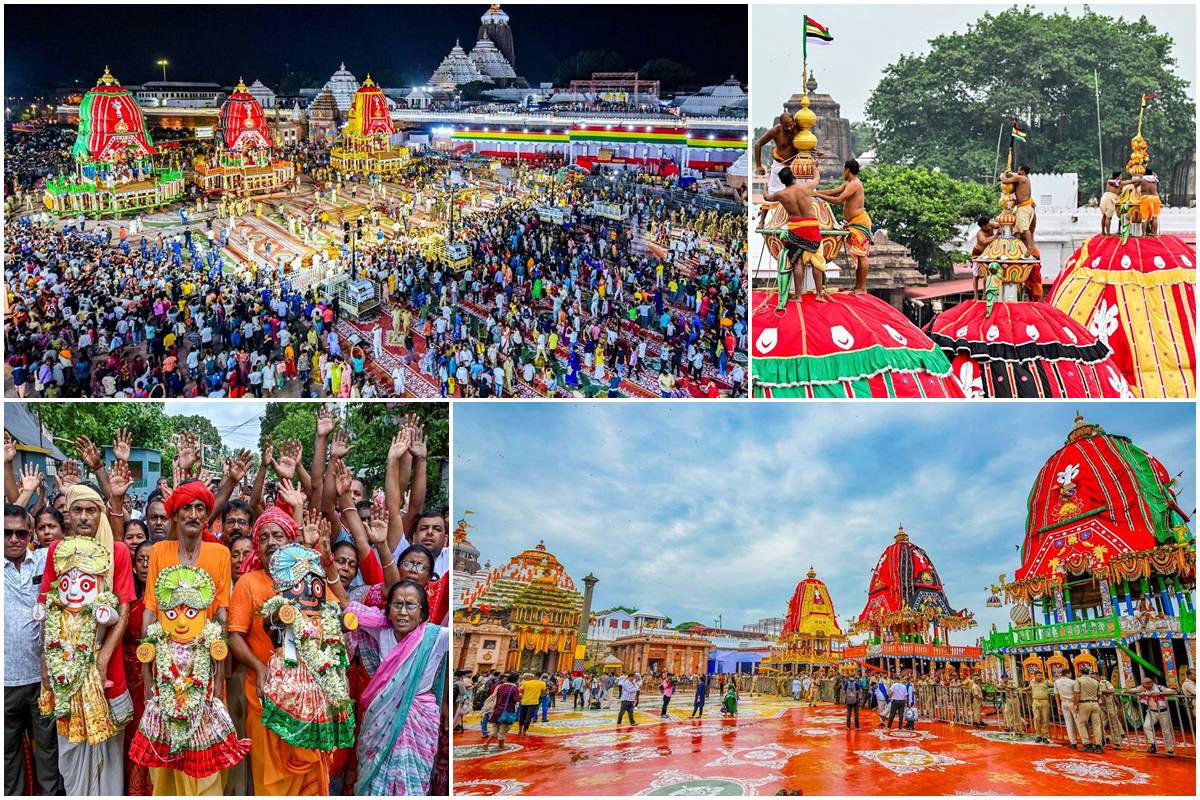 Jagannath Rath Yatra 2025 In Photos | Colour, crowd an chariots – Where devotion meets grandeur