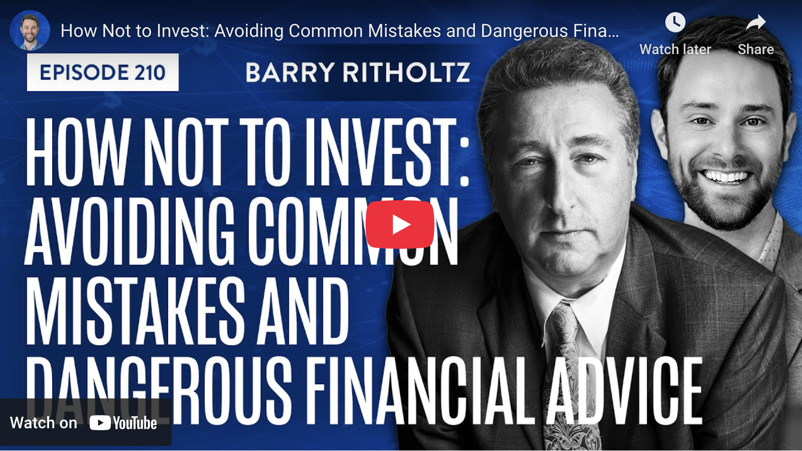 Avoiding Common Mistakes and Dangerous Financial Advice