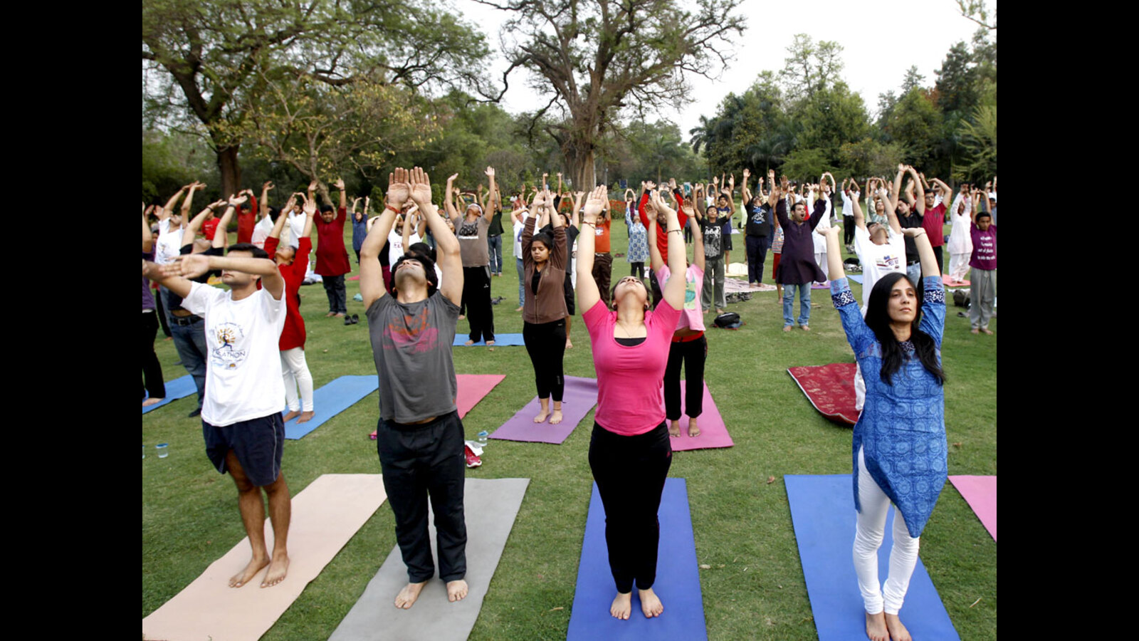 Yoga as a mass campaign to build a healthier India