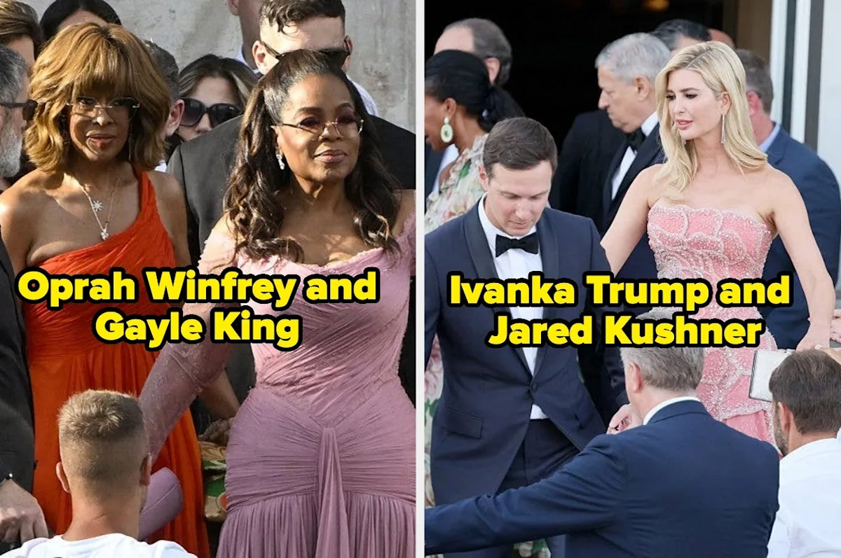 Here Are All The Celebrities Who Attended Jeff Bezos's Multimillion-Dollar Wedding