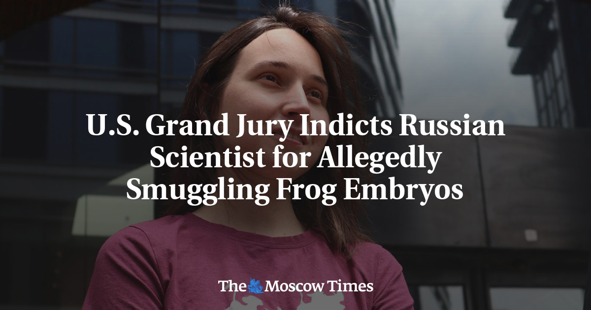 U.S. Grand Jury Indicts Russian Scientist for Allegedly Smuggling Frog Embryos