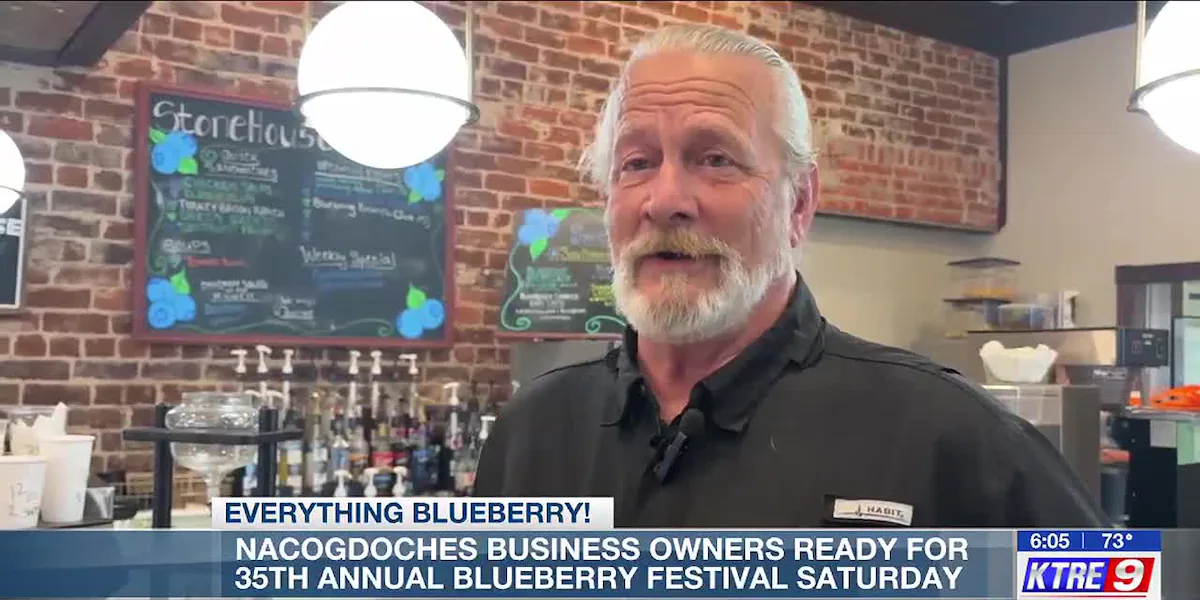 Nacogdoches business owners all in for 35th Texas Blueberry Festival