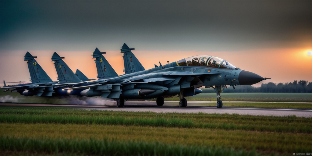 Ukraine claims to have damaged Russian fighter jets in night-time raid