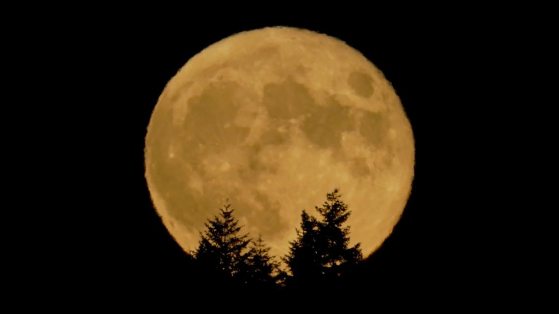 Record full moon rises Tuesday night. Here's what to know and how it will look