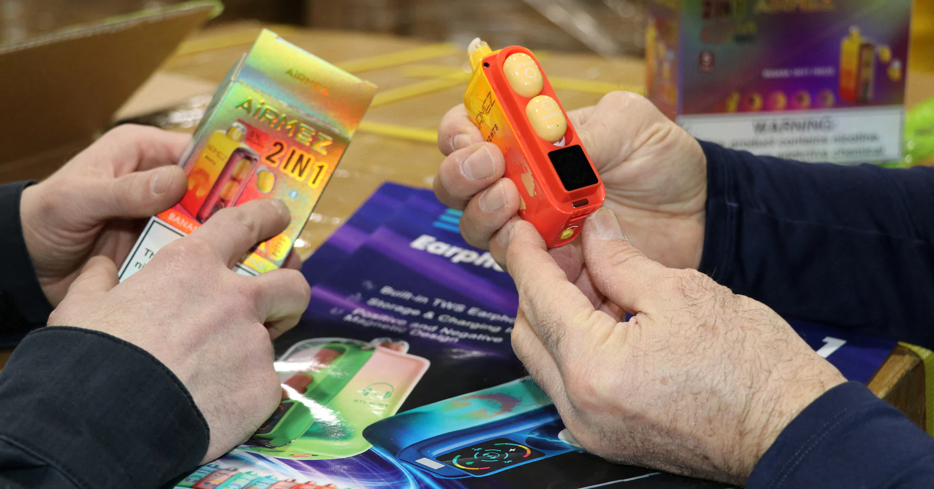 Insight: How middlemen funnel illegal Chinese vapes into the United States