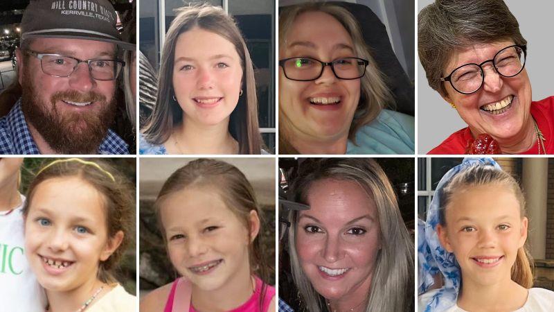 A father who died saving his family, children at summer camp, a loving grandmother: The faces of the Texas flooding tragedy