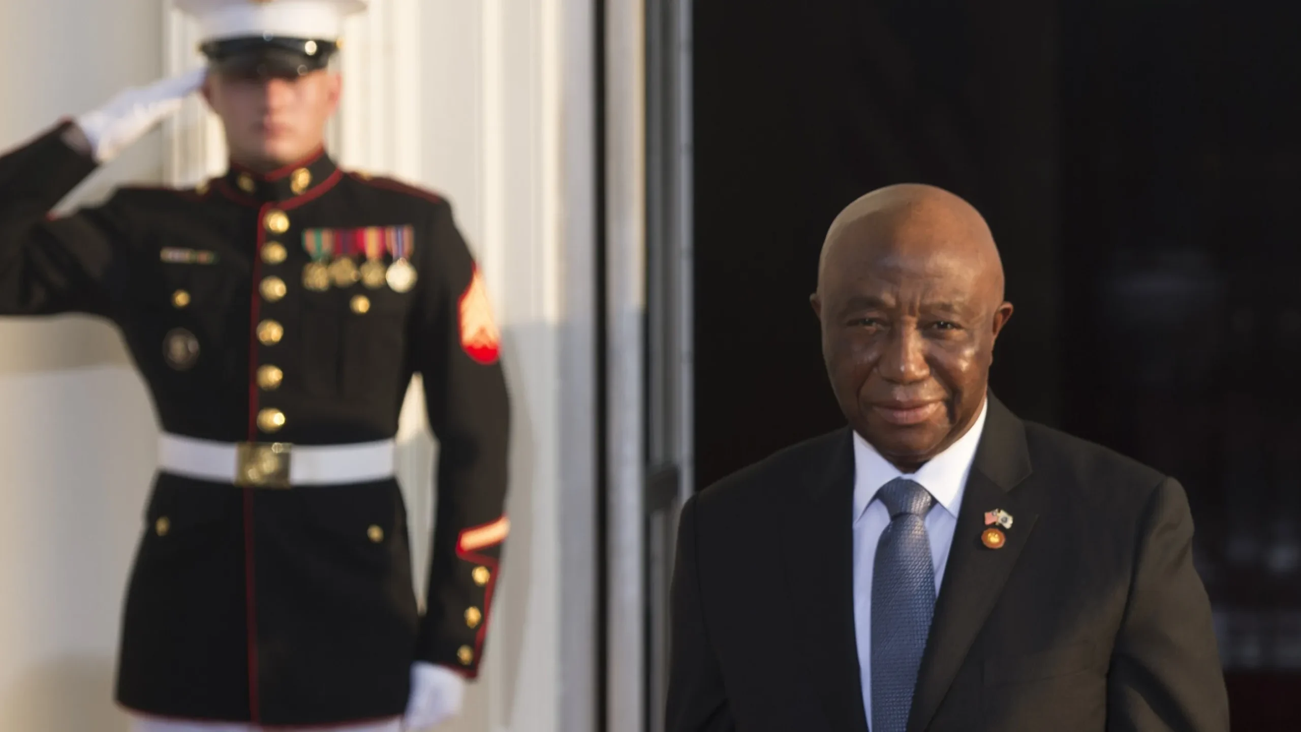 Trump says Liberian President speaks 'Such good English,' the nation's official language